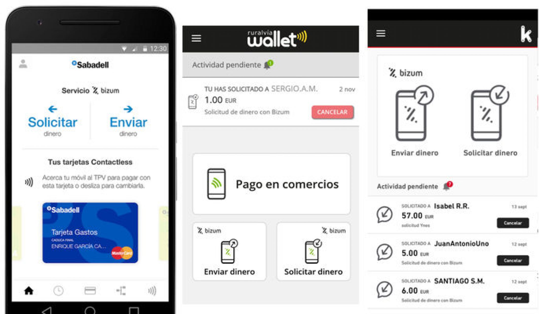 Los Bancos Afrontan El Lanzamiento De Bizum Desde Sus Wallets