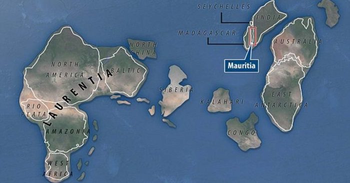 Mauritia, el continente perdido bajo el océano Índico