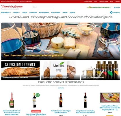 Foto de Tienda Gourmet Online con productos gourmet de excelente