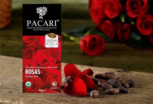 Foto de Chocolate Pacari con Rosa Andina 