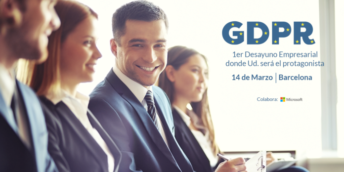 Foto de Desayuno-Empresarial-GDPR-Barcelona