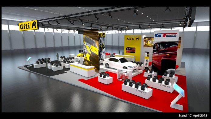 Foto de Imagen del Stand de Giti Tire en la Tire Cologne