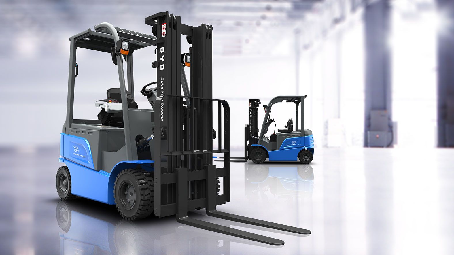 Las Carretillas Eléctricas De BYD Forklift Estrenan Web