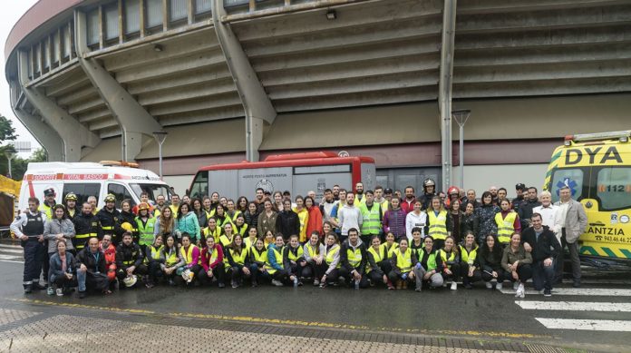 Foto de Foto de familia de los participantes en el ejercicio de esta