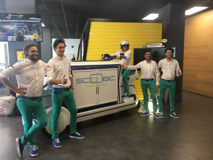 Foto de Scoobic, startup ganadora del Reto Lehnica