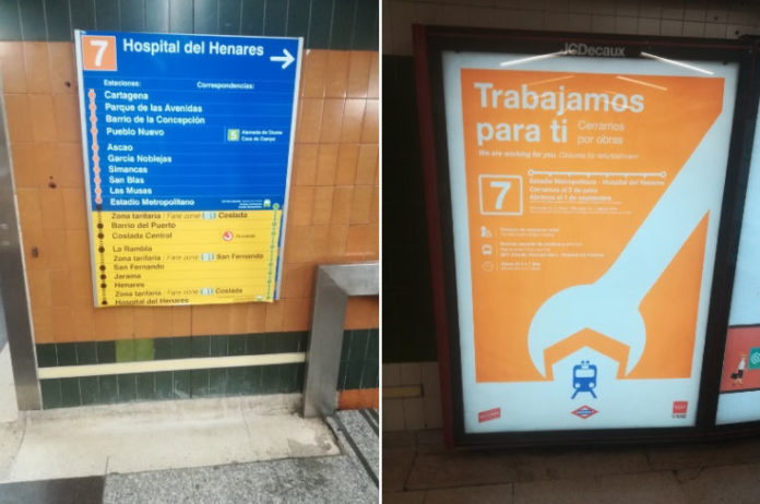 Metro incumple los plazos de las obras de la línea 7.