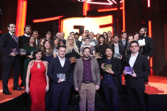 Foto de Ganadores de los premios Fun and Serious Game Awards 2018