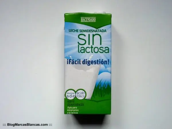 leche semidesnatada Sin Lactosa