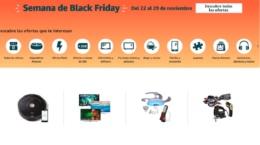 semana de black friday amazon