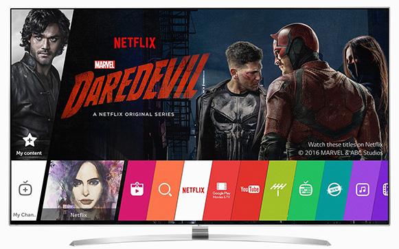 LG Smart TV con Netflix