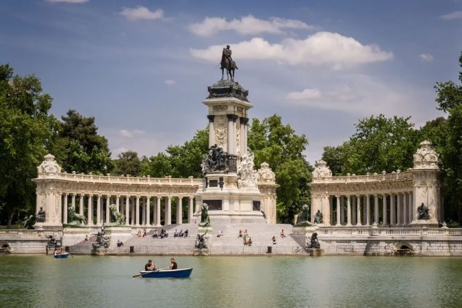 Paseo El Retiro Madrid