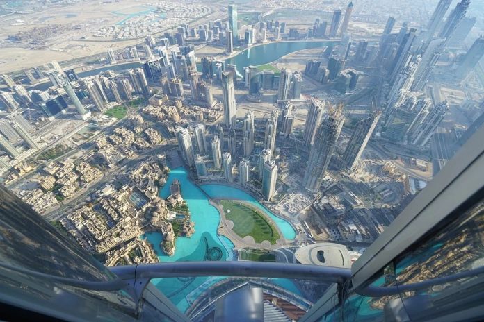 Dubai, visto desde un edificio