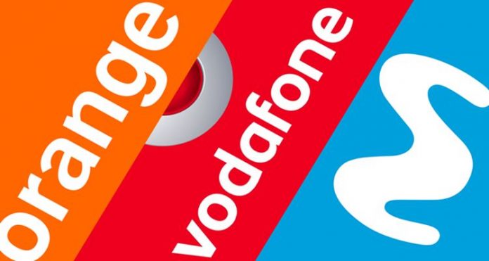 Orange, Movistar, Vodafone sin límite