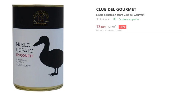 El Corte Ingles Productos Del Club Del Gourmet Para Darte Un Capricho