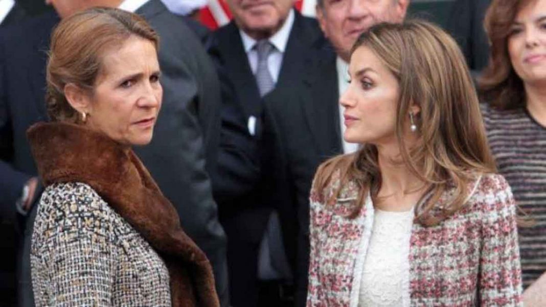 letizia y la infanta elena