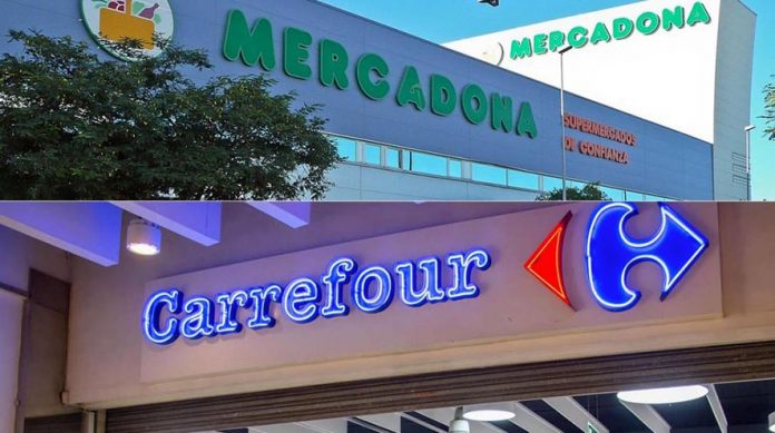 mercadona carrefour el corte inglés