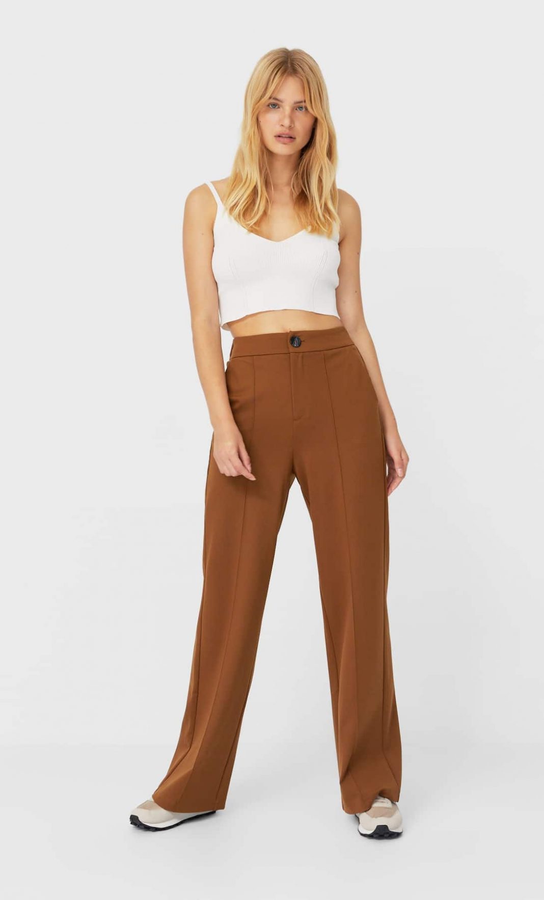 pantalon recto stradivarius