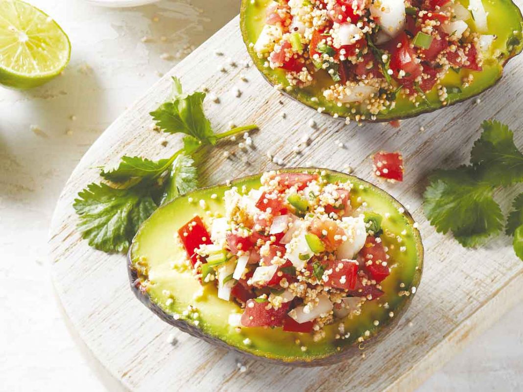 relleno de gambas para aguacate