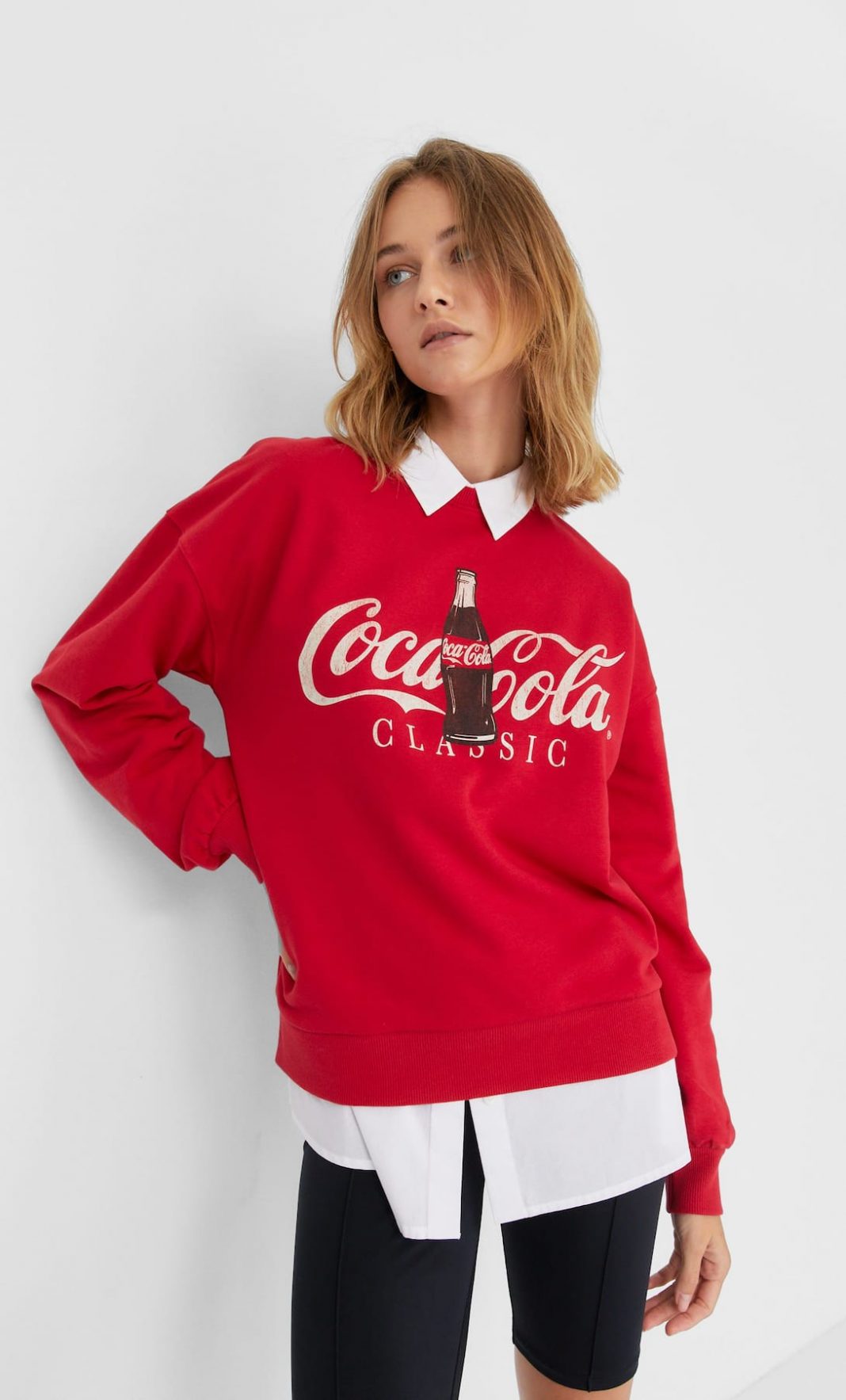 sudadera coca-cola