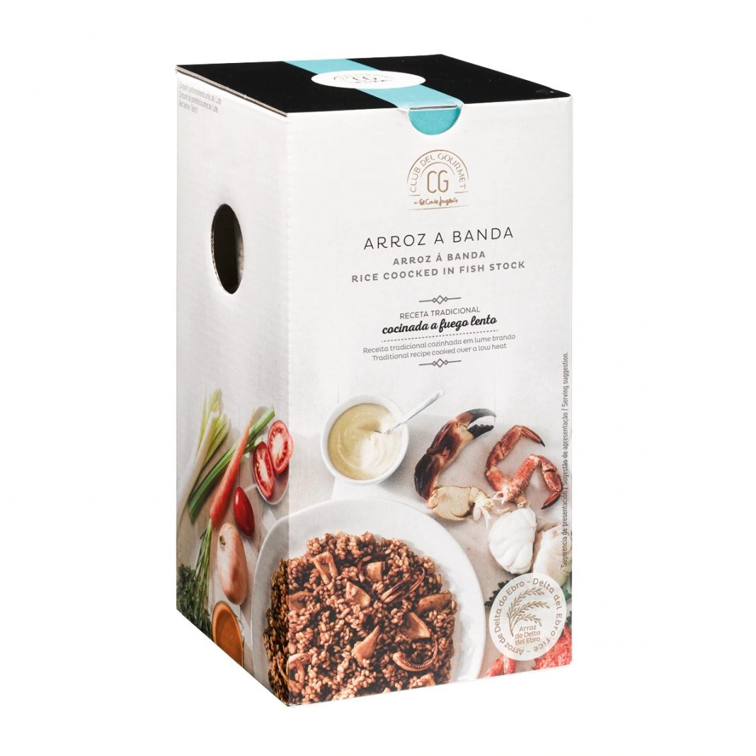 arroz Club del Gourmet, El Corte Ingles