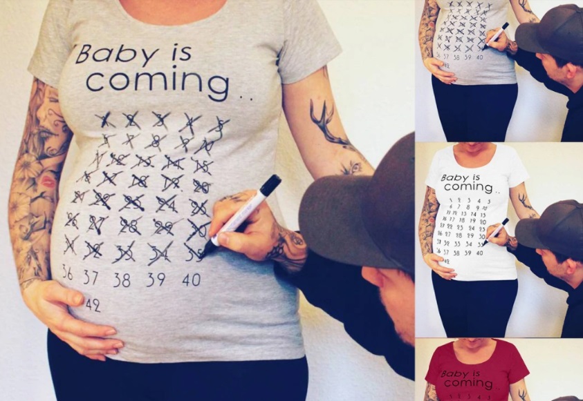 camiseta baby is coming