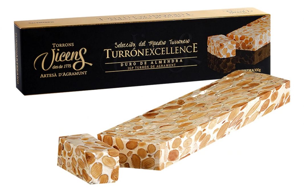 turrón de almendra duro