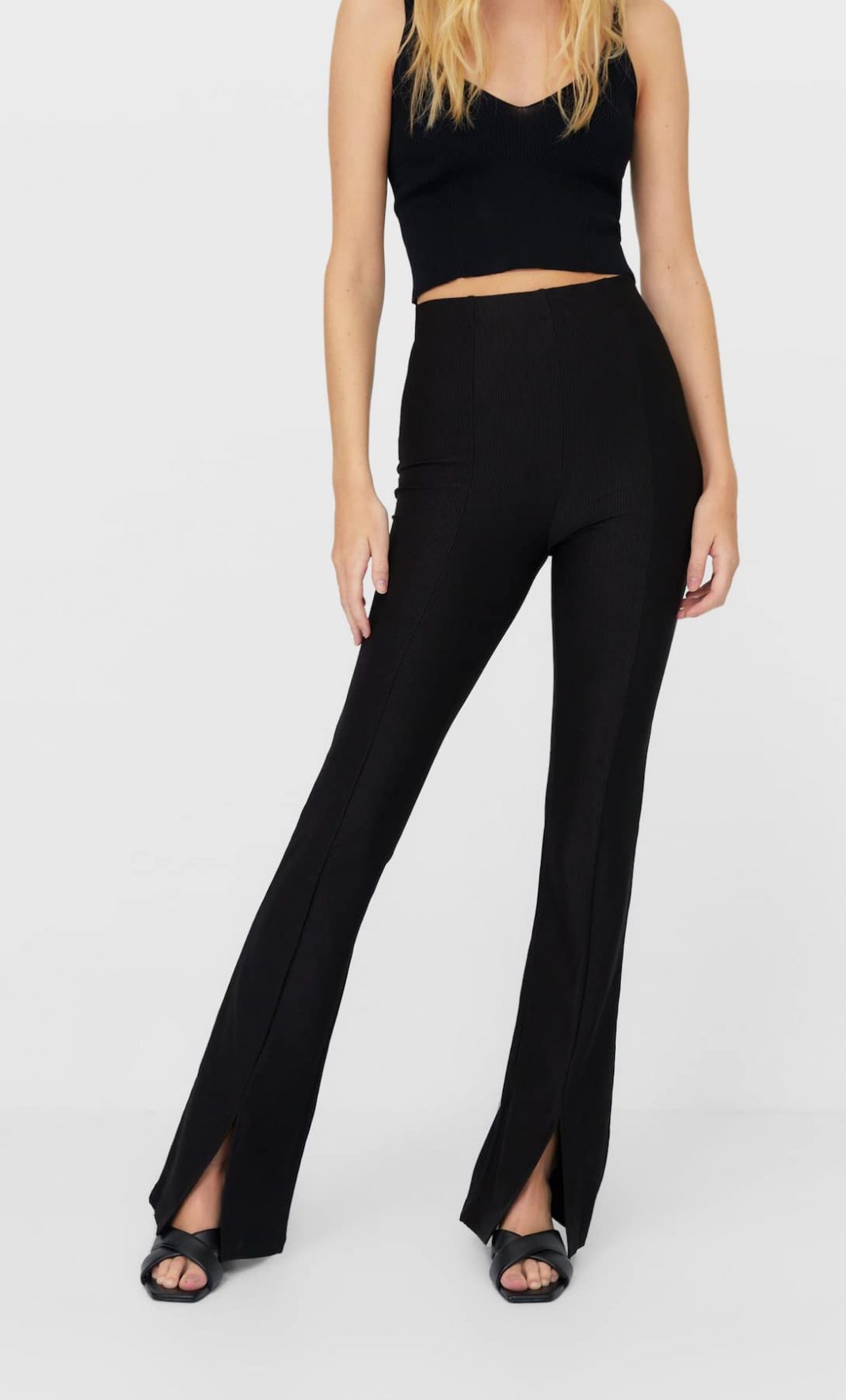 legging flare stradivarius