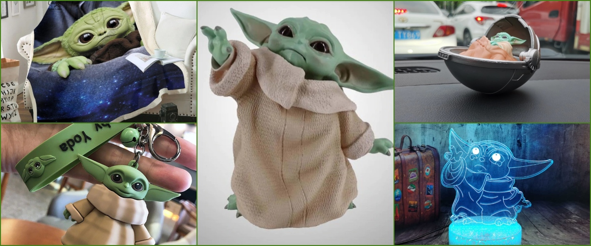 ¿También eres fan de Baby Yoda Los mejores artículos están en AliExpress