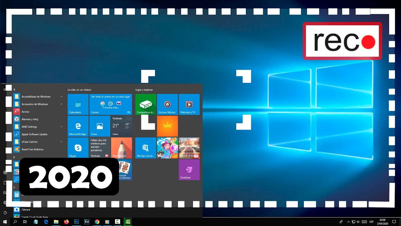 Las distintas formas de grabar la pantalla en Windows 10