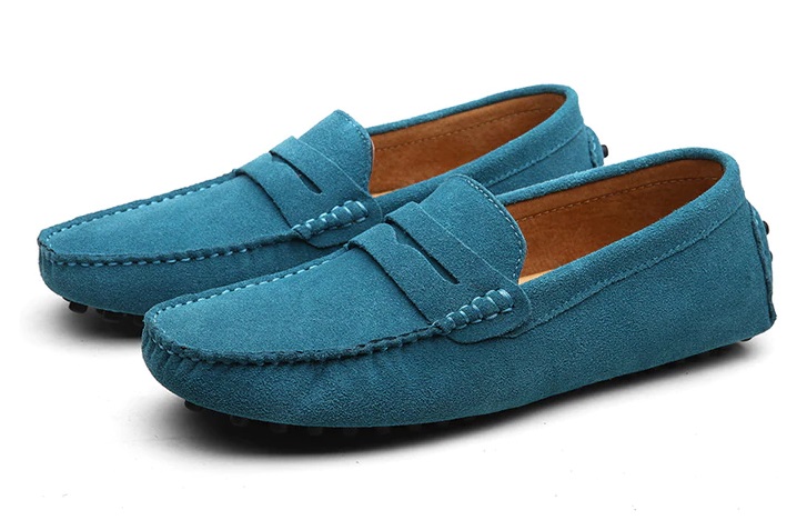 mocasín azul