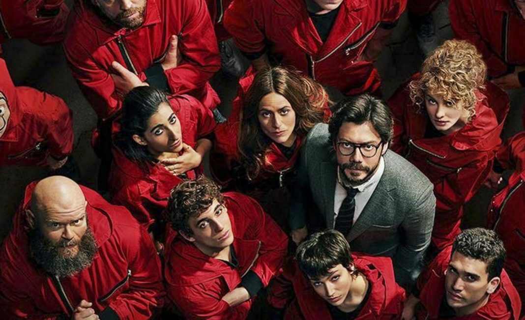 parecido la casa de papel y lupin