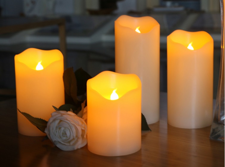 velas led