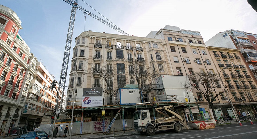 El Barrio de Salamanca ultima la rehabilitación de su cotizada esquina, Narváez 9