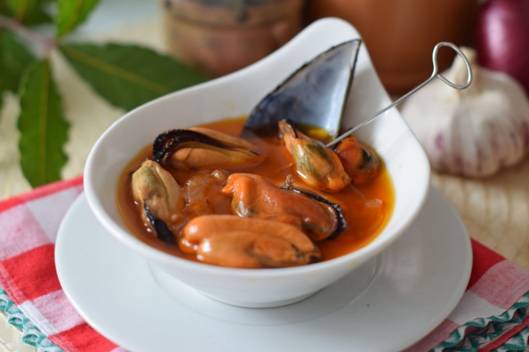 salsa mejillones