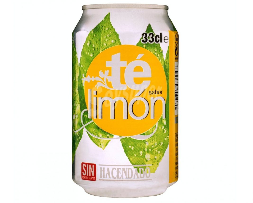 refresco de té hacendado