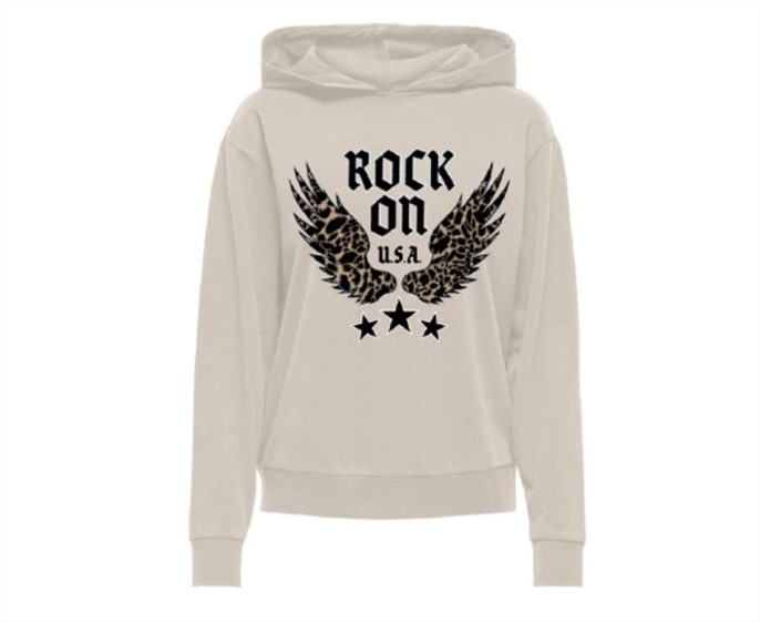 sudadera rock on usa el corte ingles