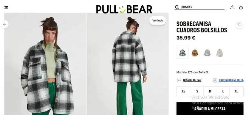 Sobrecamisa cuadros mujer discount pull and bear