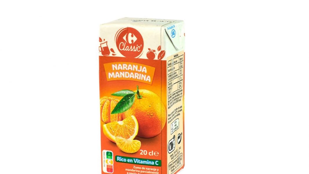 Carrefour classic de naranja y mandarina