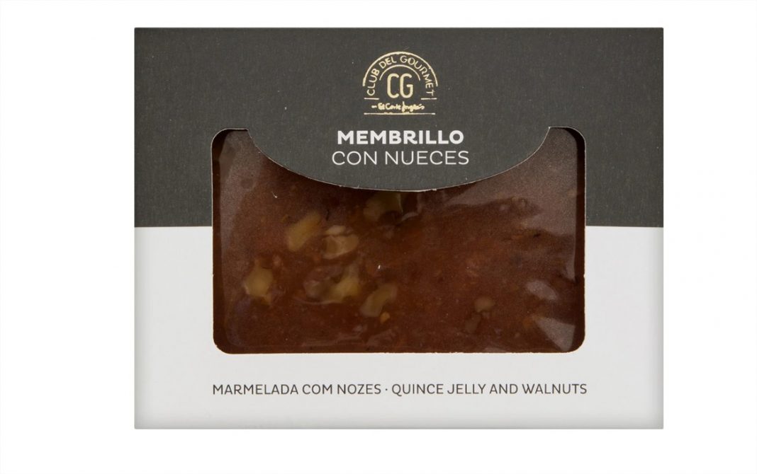 membrillo con nueces