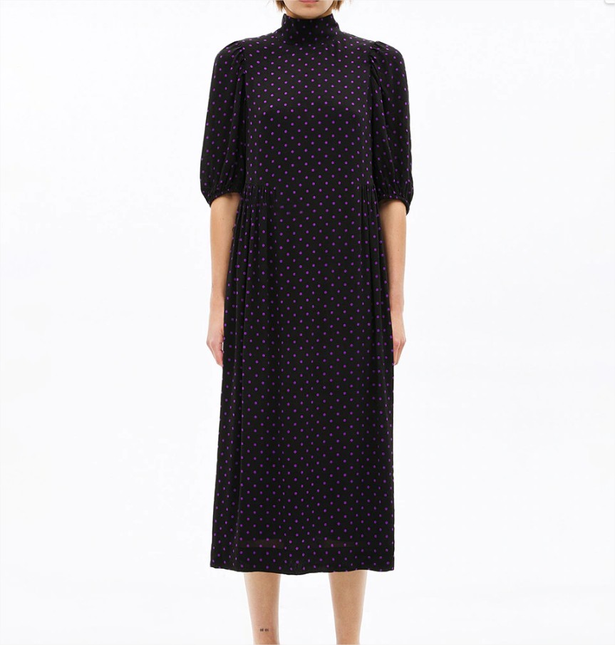 vestido largo dots bimba y lola