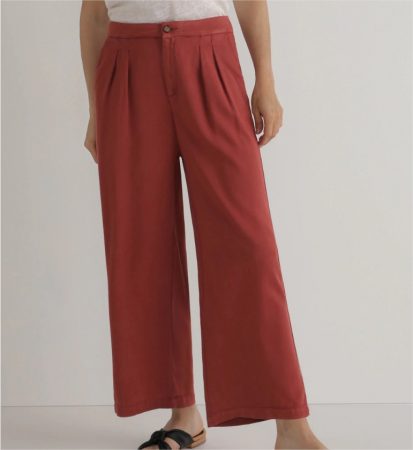 pantalon culotte fluido el corte ingles