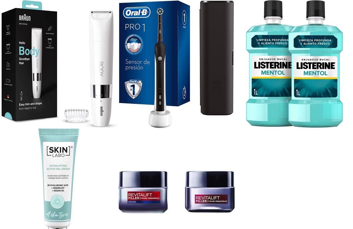 Amazon: rebajas increíbles Oral B, Braun y más higiene belleza