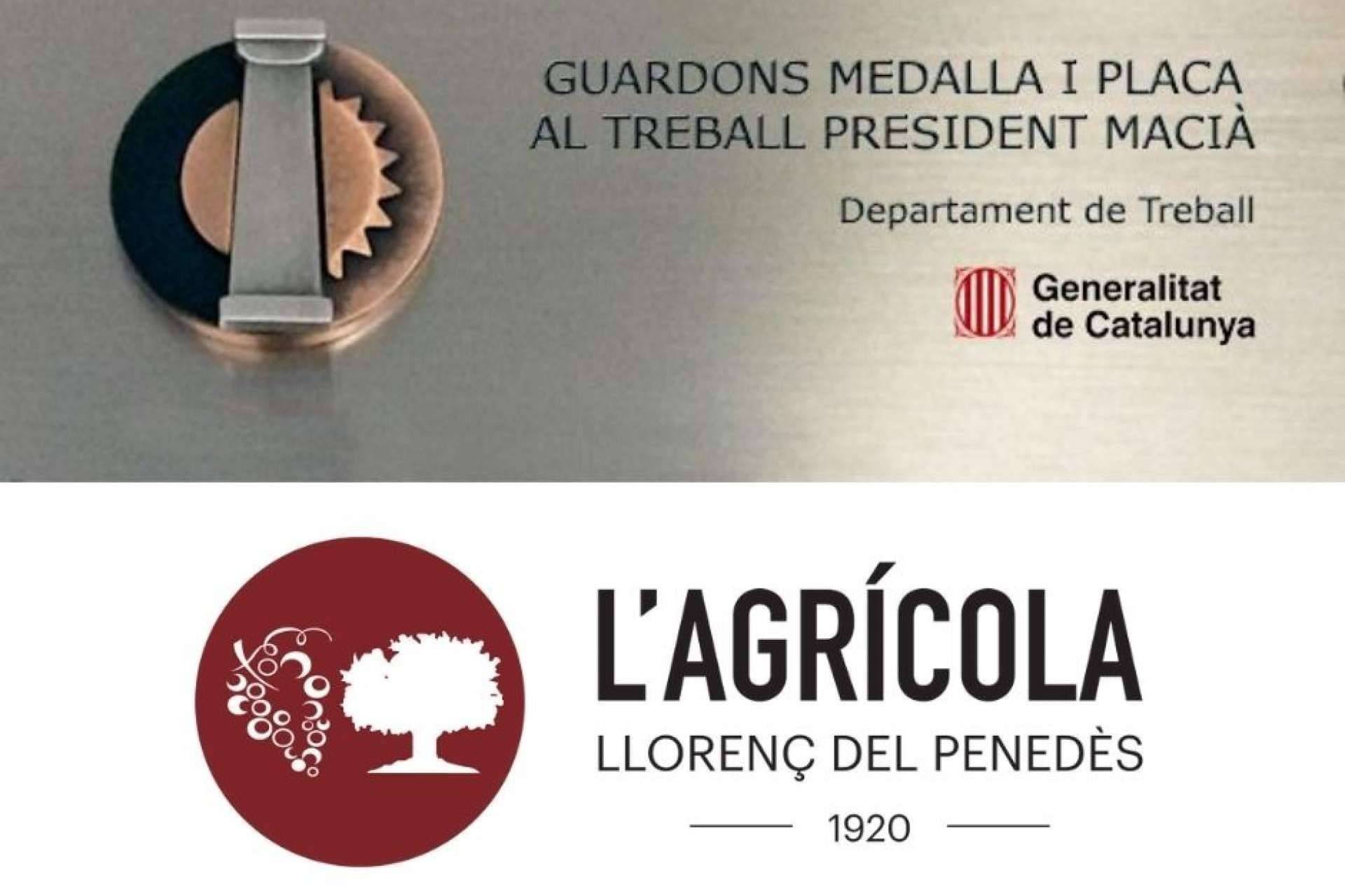 Otorgada la distinción a la calidad de la Generalitat de Catalunya para la cooperativa Agrícola de Llorenç