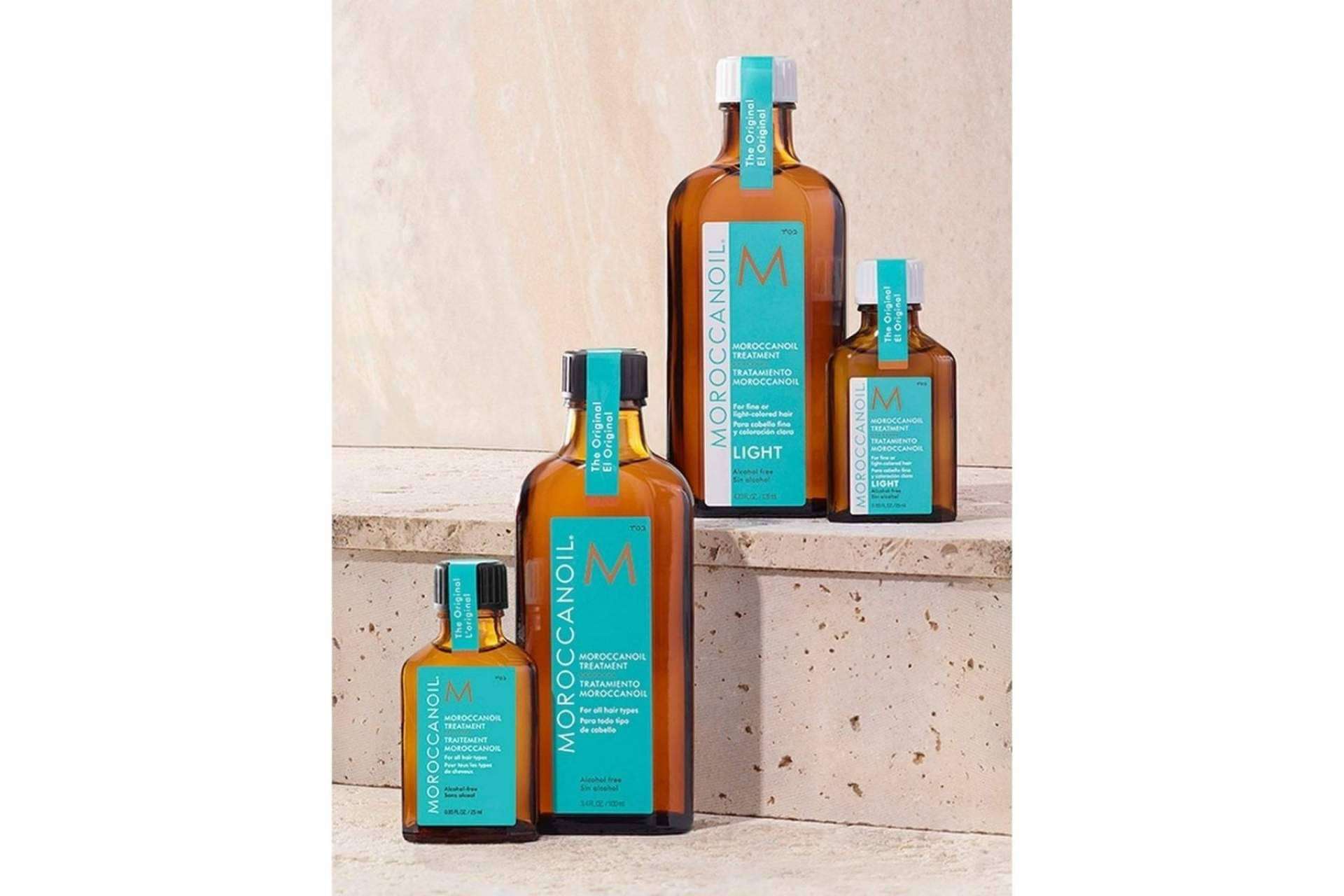 El auténtico aceite de Moroccanoil se puede encontrar en la página web de Llarcó