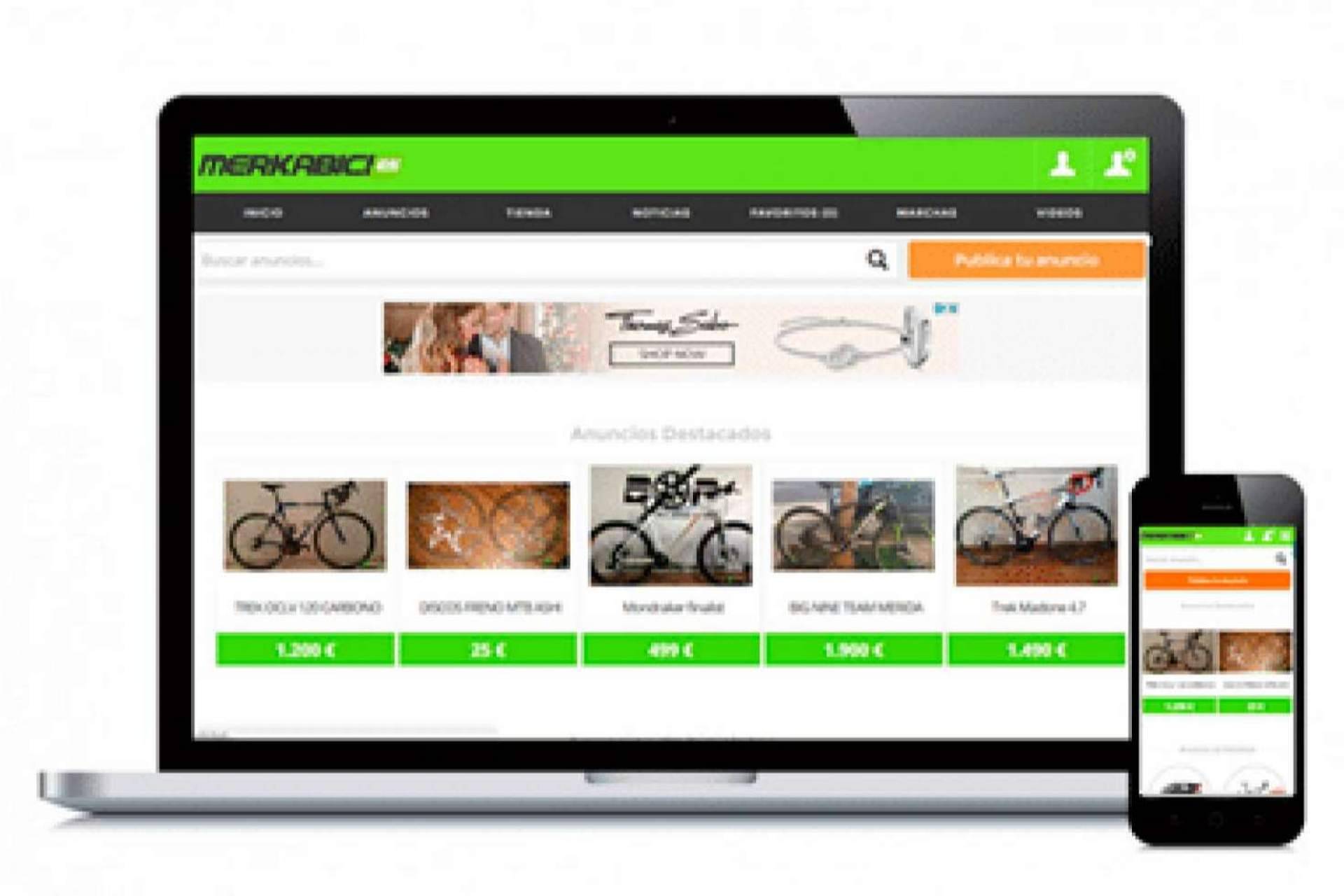 Publicar bicicletas de segunda mano en la plataforma Merkabici