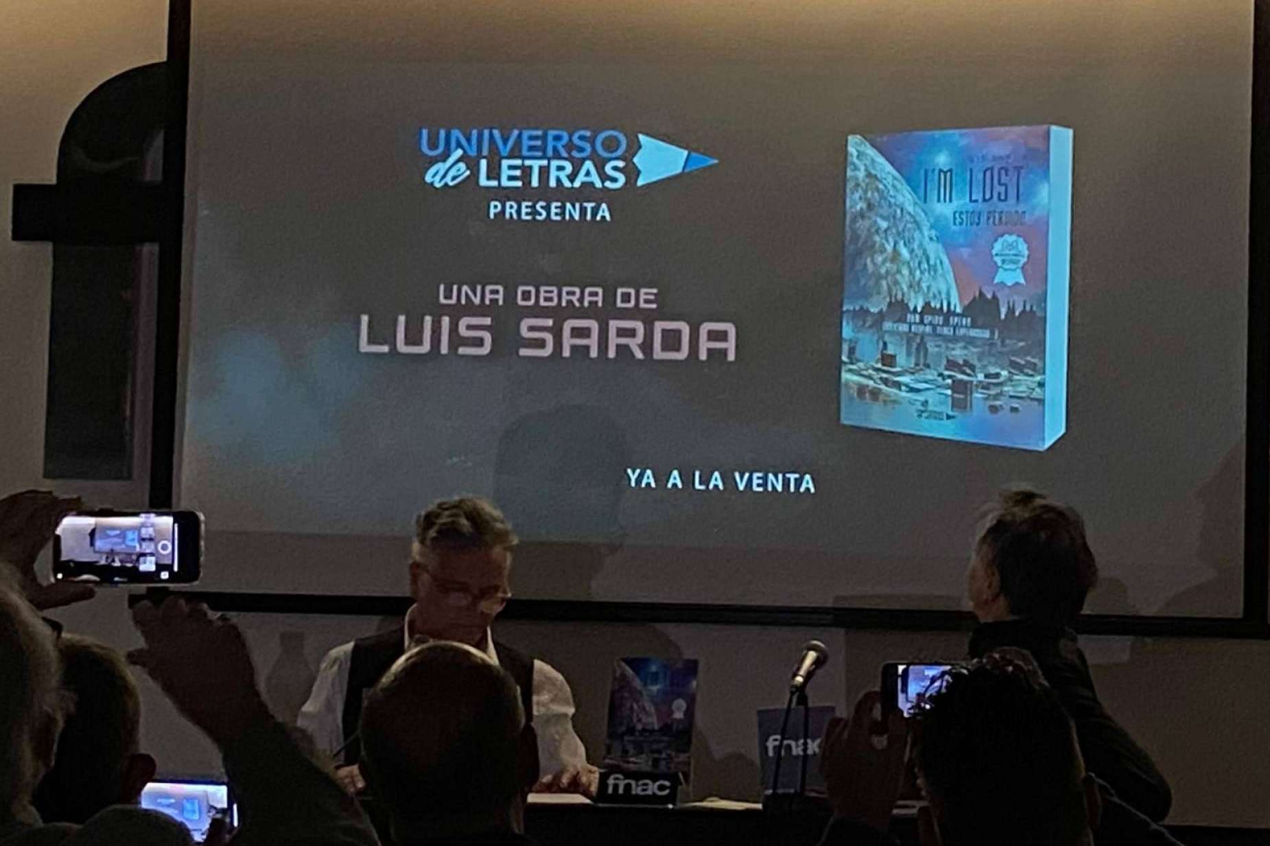 Luis Sarda presenta sulibro I’M LOST, la primera parte de una trilogía de ficción