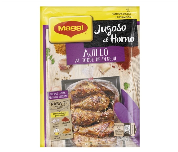 jugoso al horno maggi el corte ingles