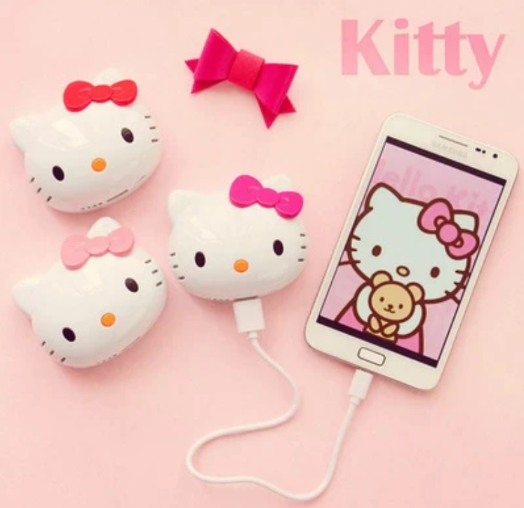 cargador hello kitty