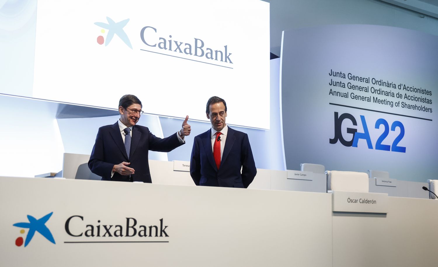 La Junta De CaixaBank Aprueba Un Dividendo De 0 14 Euros Y La