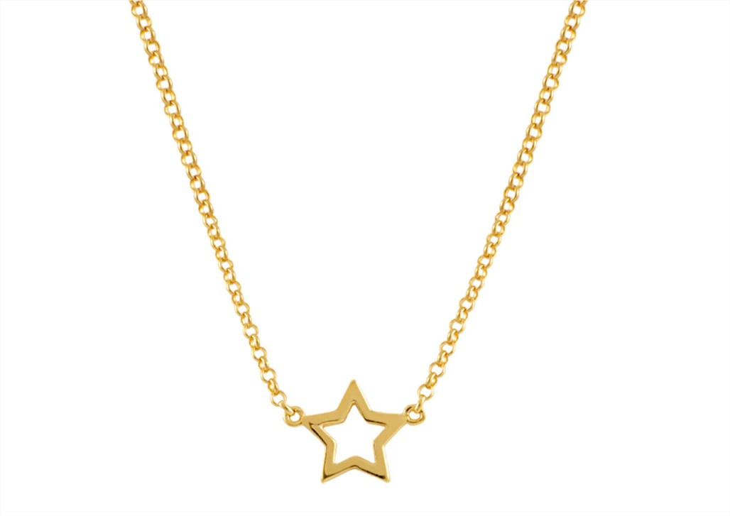 colgante empty star plata aristocrazy